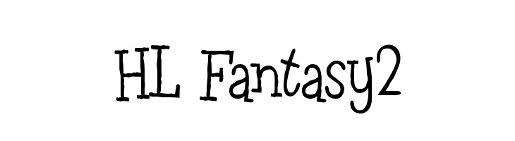 HL Fantasy2 Font