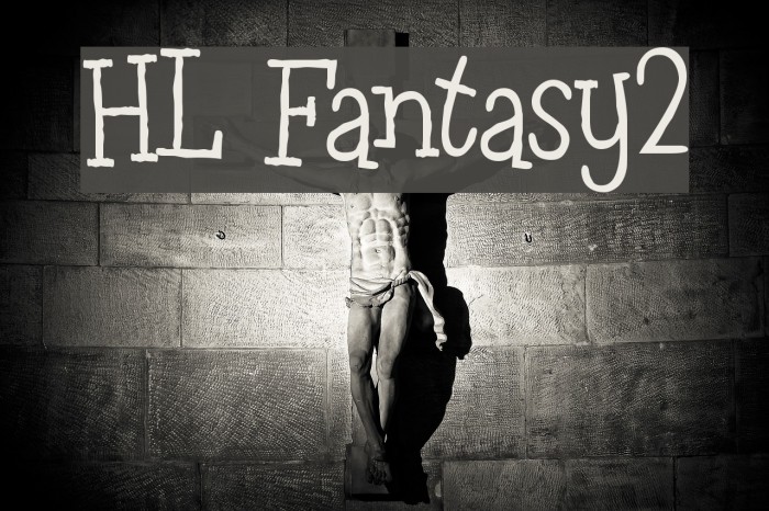 HL Fantasy2 Font examples
