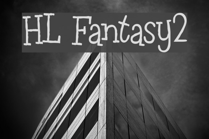 HL Fantasy2 Font examples