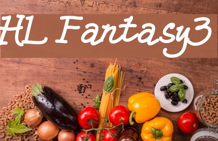 HL Fantasy3 Font examples