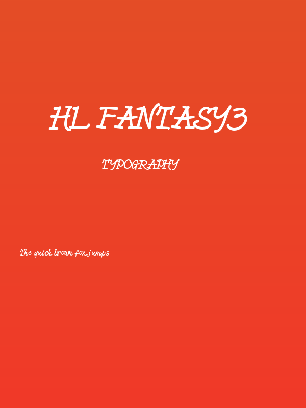 HL Fantasy3 Poster