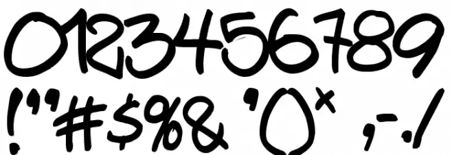 HL Freewrite Font OTHER CHARS