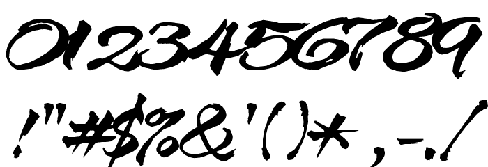 HL Netbutlong Font OTHER CHARS