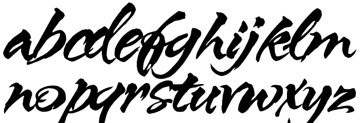 HL Netbutlong Font LOWERCASE