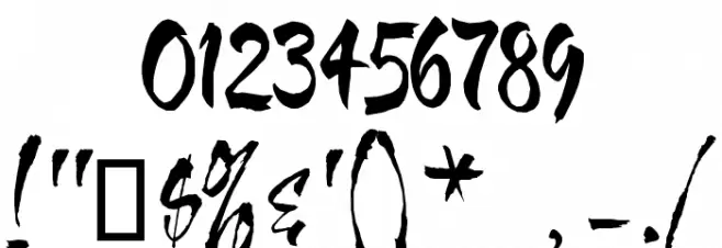 HL Ong Do Font OTHER CHARS