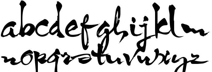 HL Ong Do Font LOWERCASE