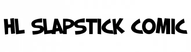 HL Slapstick Comic  Fuentes Gratis Descargar