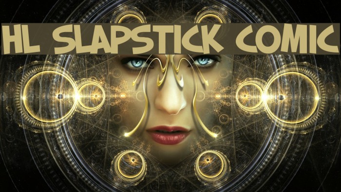 HL Slapstick Comic Font examples