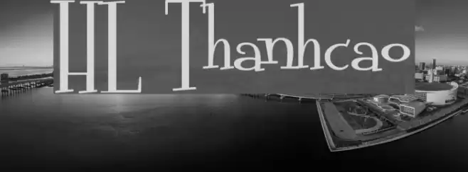 HL Thanhcao Font examples