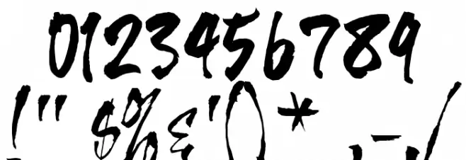 HL Thu phap Font OTHER CHARS