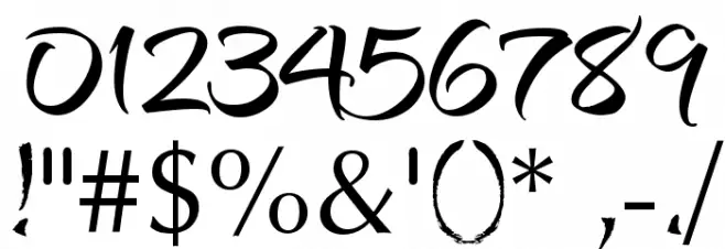 HL-Thufap5-Unicode Font OTHER CHARS