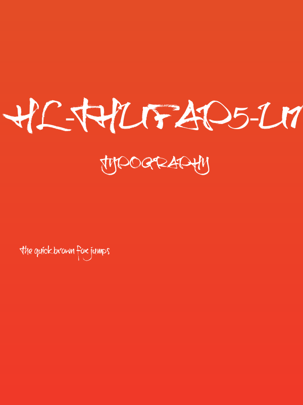 HL-Thufap5-Unicode Poster