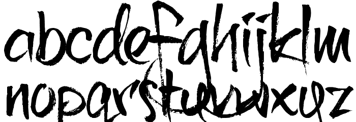 HL-Thufap5-Unicode Font LOWERCASE