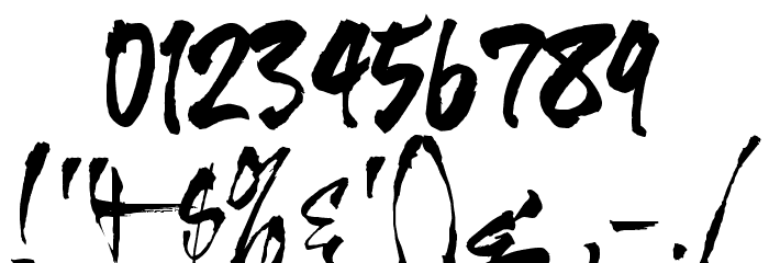 HL Thuphap 1BK upgrade Font OTHER CHARS
