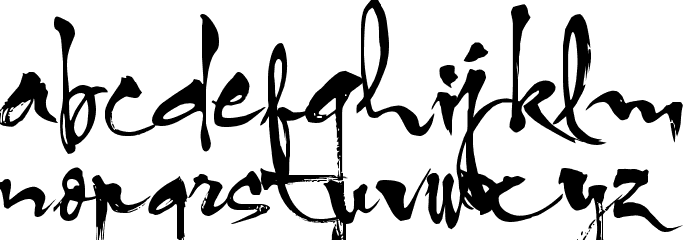 HL Thuphap 1BK upgrade Font LOWERCASE