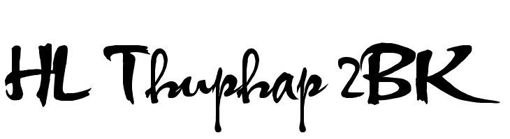 HL Thuphap 2BK Font