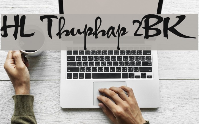 HL Thuphap 2BK Font examples