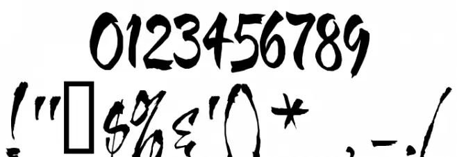 HL Thuphap 3BK upgrade Font OTHER CHARS