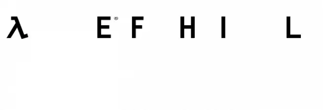 HL2MP Шрифта ВЕРХНИЙ