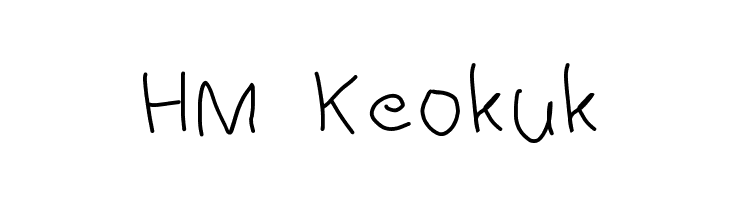HM Keokuk Font