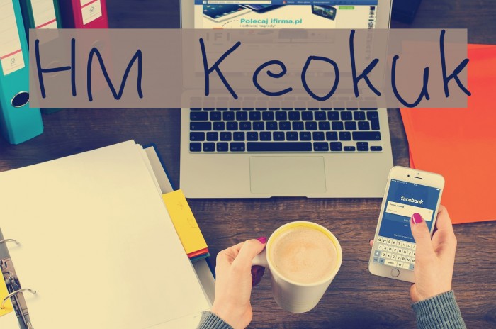 HM Keokuk Font examples