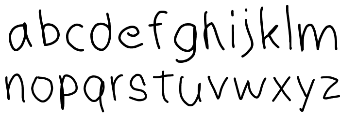 HM Keokuk Font LOWERCASE