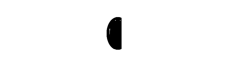 HMBlackOvalThree Font