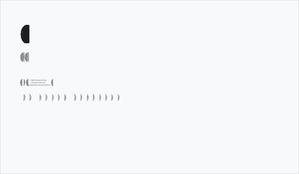 HMBlackOvalThree Business Card