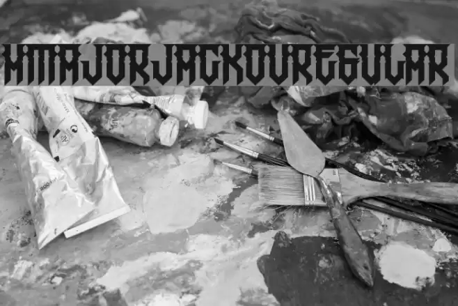 HMajorJackov-Regular Font examples