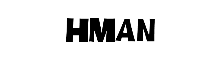 HMan  Frei Schriftart Herunterladen