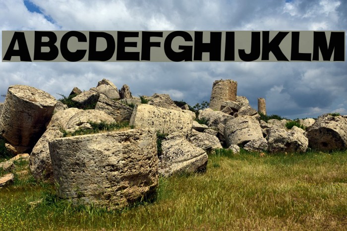 HMan Font examples