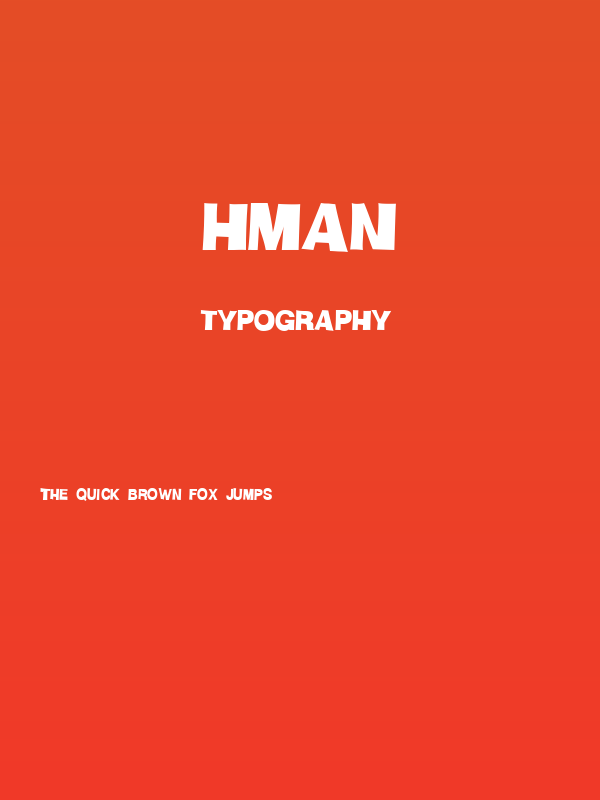 HMan Poster