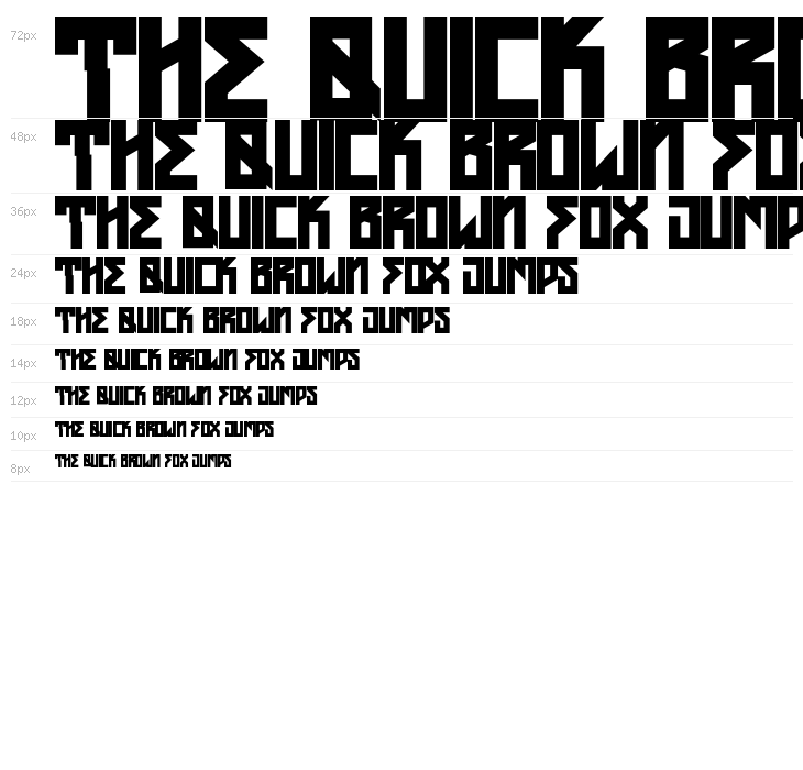 HMayhemBlack-Regular Waterfall