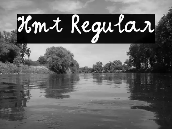 Hmt Regular Font examples