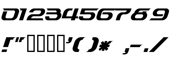 HNdash1.01 フォント その他の文字