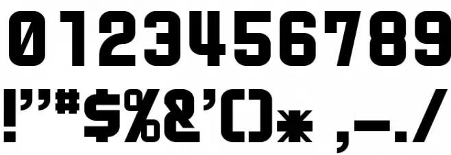 HNkani-Regular Font OTHER CHARS