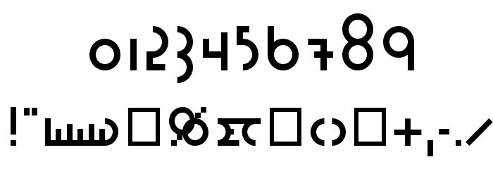 hngl Font OTHER CHARS