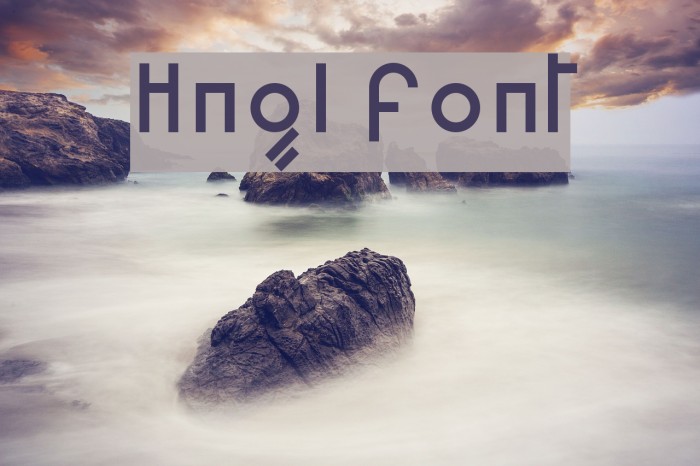 hngl Font examples
