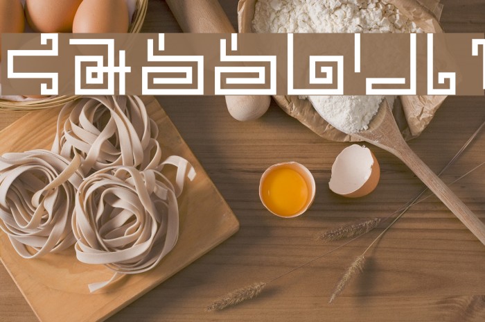 hnoodle Font examples