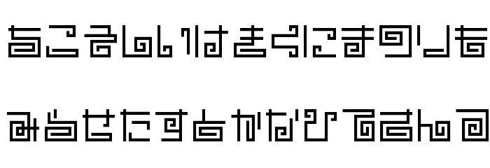 hnoodle Font Litere mici