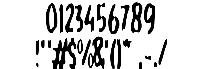 HOALA Font Alte caractere