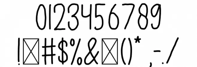 HOCUS POCUS Font OTHER CHARS