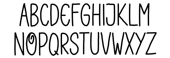 HOCUS POCUS Font LOWERCASE