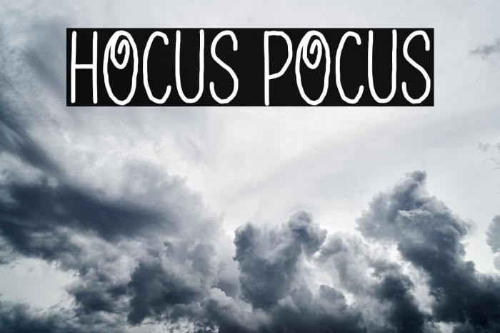 HOCUS POCUS Example 1