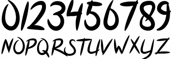 HOLIDAY FREE Font OTHER CHARS