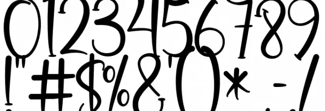 HOLIDAY SNOW Font OTHER CHARS