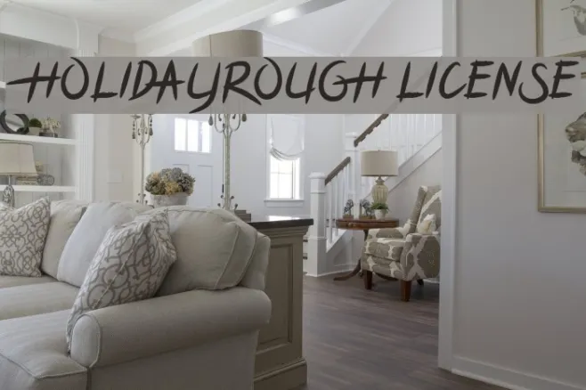 HOLIDAYROUGH LICENSE Example 1