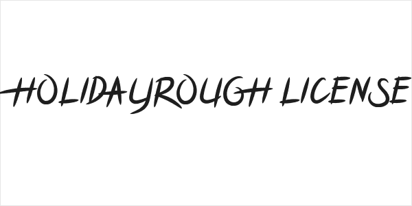 HOLIDAYROUGH LICENSE Logo