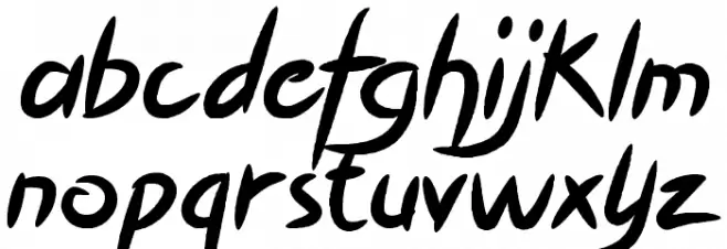 HOLIDAYROUGH LICENSE خط أحرف صغيرة