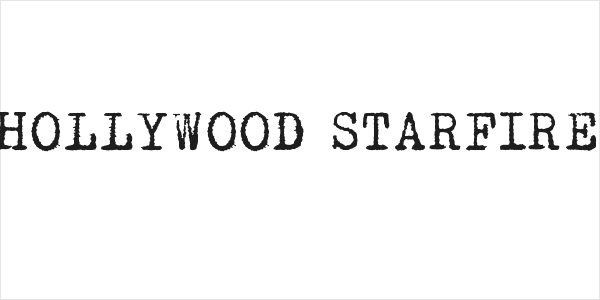 HOLLYWOOD STARFIRE Logo